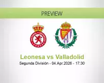 Leonesa Valladolid betting prediction (04 April 2026)
