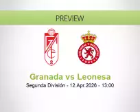 Granada Leonesa betting prediction (12 April 2026)