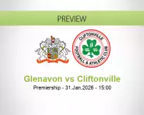 Glenavon Cliftonville betting prediction (31 January 2026)