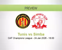 Tunis vs Simba