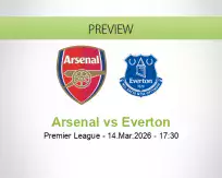 Arsenal vs Everton