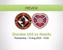 Dundee Utd Hearts betting prediction (10 August 2025)