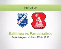 Kallithea Panserraikos betting prediction (22 November 2024)