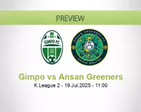 Gimpo Ansan Greeners betting prediction (19 July 2025)