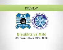 Blaublitz Mito betting prediction (05 July 2025)