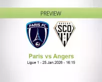 Paris Angers betting prediction (25 January 2026)