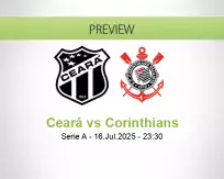 Ceará vs Corinthians