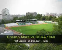 Cherno More CSKA 1948 betting prediction (06 December 2021)