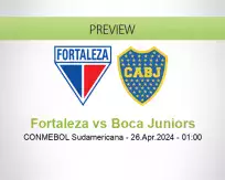 Fortaleza Boca Juniors betting prediction (25 April 2024)