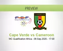 Cape Verde Cameroon betting prediction (09 September 2025)