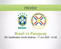 Brazil Paraguay betting prediction (11 June 2025)