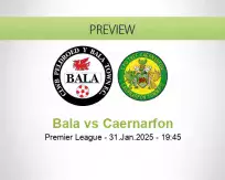 Bala Caernarfon betting prediction (31 January 2025)