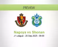 Nagoya Shonan betting prediction (20 September 2025)