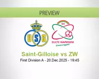 Saint-Gilloise ZW betting prediction (20 December 2025)