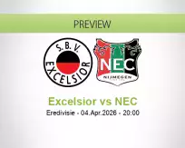 Excelsior NEC betting prediction (04 April 2026)