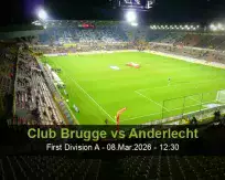 Club Brugge Anderlecht betting prediction (08 March 2026)