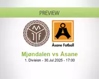 Mjøndalen Åsane betting prediction (30 July 2025)