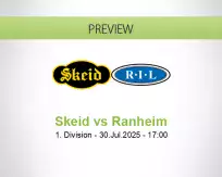 Skeid Ranheim betting prediction (30 July 2025)