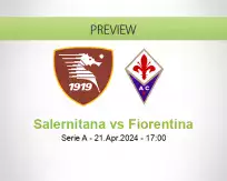 Salernitana Fiorentina betting prediction (21 April 2024)