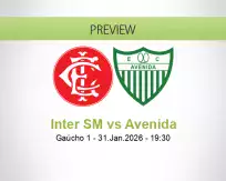 Inter SM Avenida betting prediction (31 January 2026)