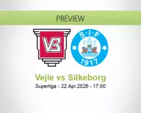 Vejle Silkeborg betting prediction (22 April 2026)