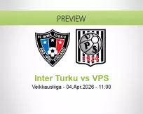 Inter Turku VPS betting prediction (04 April 2026)