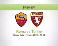 Roma Torino betting prediction (13 January 2026)