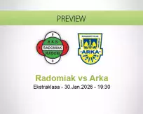 Radomiak Arka betting prediction (31 January 2026)