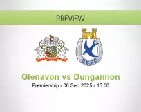 Glenavon Dungannon betting prediction (06 September 2025)
