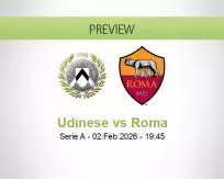 Udinese Roma betting prediction (02 February 2026)