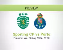 Sporting CP Porto betting prediction (31 August 2025)