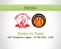 Simba vs Tunis