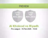 Al Kholood Riyadh betting prediction (19 February 2026)