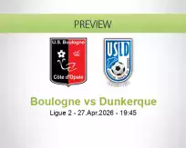 Boulogne Dunkerque betting prediction (27 April 2026)