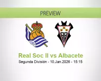 Real Soc II Albacete betting prediction (10 January 2026)