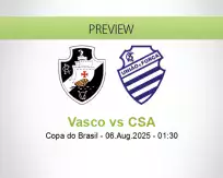 Vasco CSA betting prediction (08 August 2025)