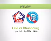Lille Strasbourg betting prediction (21 April 2024)