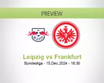 Leipzig Frankfurt betting prediction (15 December 2024)