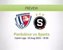 Pardubice Sparta betting prediction (03 August 2025)