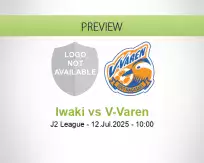 Iwaki V-Varen betting prediction (12 July 2025)