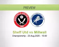 Sheff Utd Millwall betting prediction (23 August 2025)