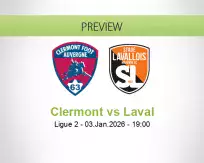 Clermont Laval betting prediction (03 January 2026)