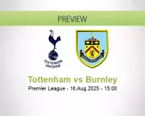 Tottenham Burnley betting prediction (16 August 2025)
