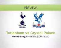 Tottenham Crystal Palace betting prediction (05 March 2026)