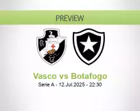 Vasco Botafogo betting prediction (13 July 2025)