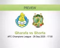 Gharafa Shorta betting prediction (29 September 2025)