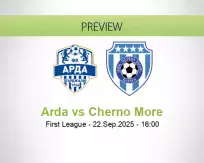 Arda Cherno More betting prediction (22 September 2025)