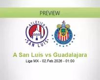 A San Luis Guadalajara betting prediction (02 February 2026)