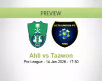 Ahli vs Taawon