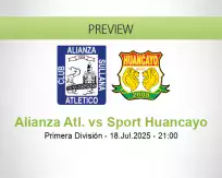 Alianza Atl. Sport Huancayo betting prediction (19 July 2025)